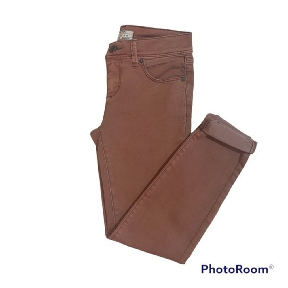 Free People Red Clay Skinny Jean